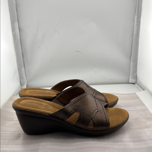 Naturalizer Shoes - Naturalizer Women's Brown Wedge Sandals